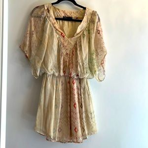 Gypsy silk dress size s